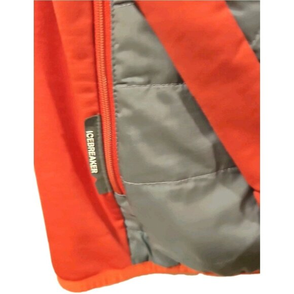 Women's ICEBREAKER MERINO Wool Outdoor Padded Jacket Coat Full Zip Size M - Picture 13 of 14